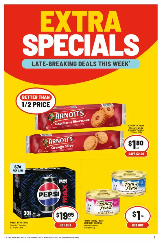 SUPA VALU IGA catalogue in Lewisham TAS | Supa Big Deals This Week | 2025-11-26T00:00:00.000Z - 2025-12-02T00:00:00.000Z