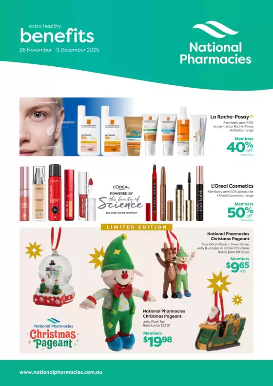 National Pharmacies catalogue | Extra Health Benefits December | 2025-11-26T00:00:00.000Z - 2025-12-09T00:00:00.000Z