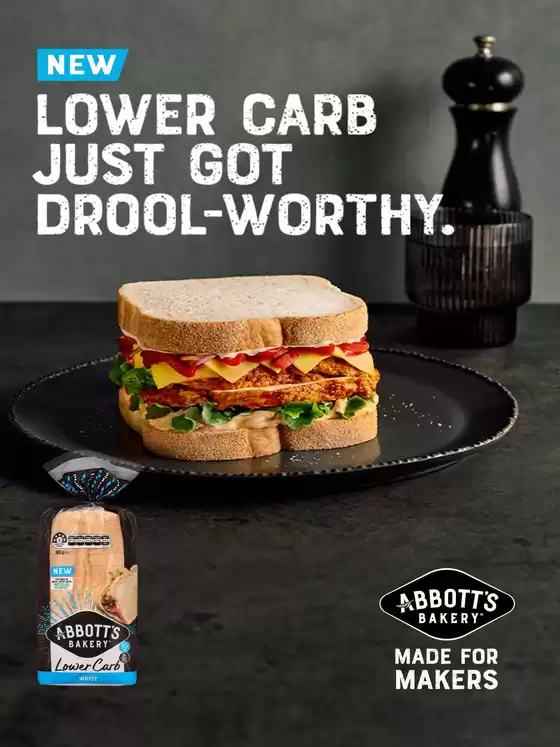 Abbott’s Bakery catalogue in Lewisham TAS | Lower Carb | 2025-11-26T00:00:00.000Z - 2025-12-02T00:00:00.000Z