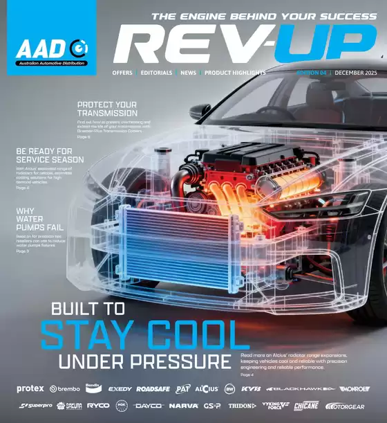 Burson Auto Parts catalogue | AAD: Rev-Up - Edition 04 | December 2025 | 2025-12-01T00:00:00.000Z - 2025-12-31T00:00:00.000Z