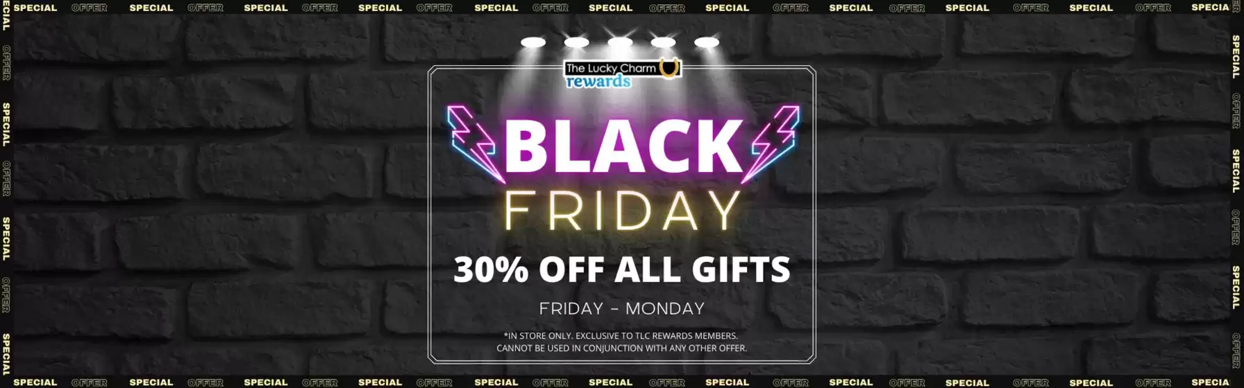 The Lucky Charm catalogue in Kyogle NSW | Black Friday | 2025-11-27T00:00:00.000Z - 2025-12-01T00:00:00.000Z