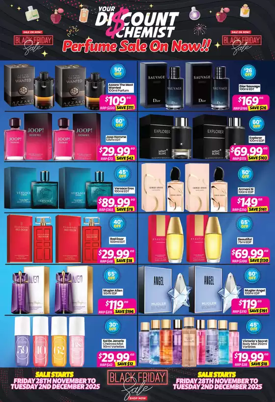 Your Discount Chemist catalogue in Sydney NSW | Black Friday Sale | 2025-11-28T00:00:00.000Z - 2025-12-02T00:00:00.000Z