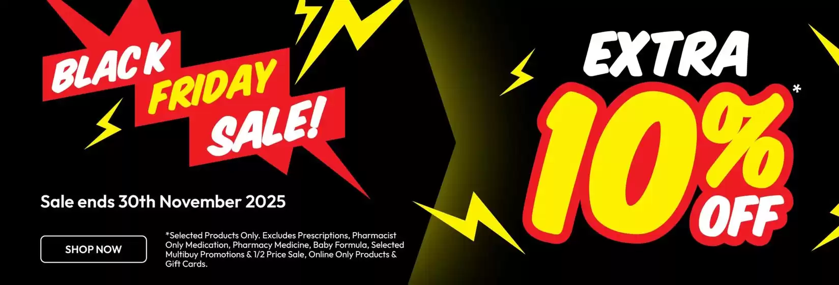 Chemist Warehouse catalogue in Sydney NSW | Black Friday Sale | 2025-11-27T00:00:00.000Z - 2025-11-30T00:00:00.000Z