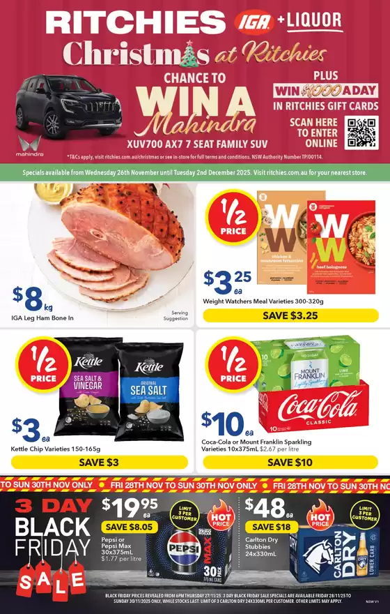 Ritchies catalogue | Ritchies Specials | 2025-11-26T00:00:00.000Z - 2025-12-02T00:00:00.000Z