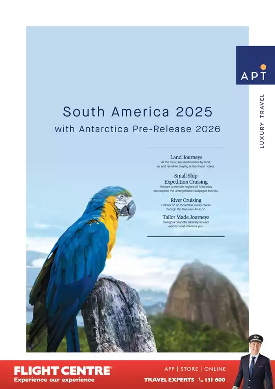 South America & Antarctica 2026