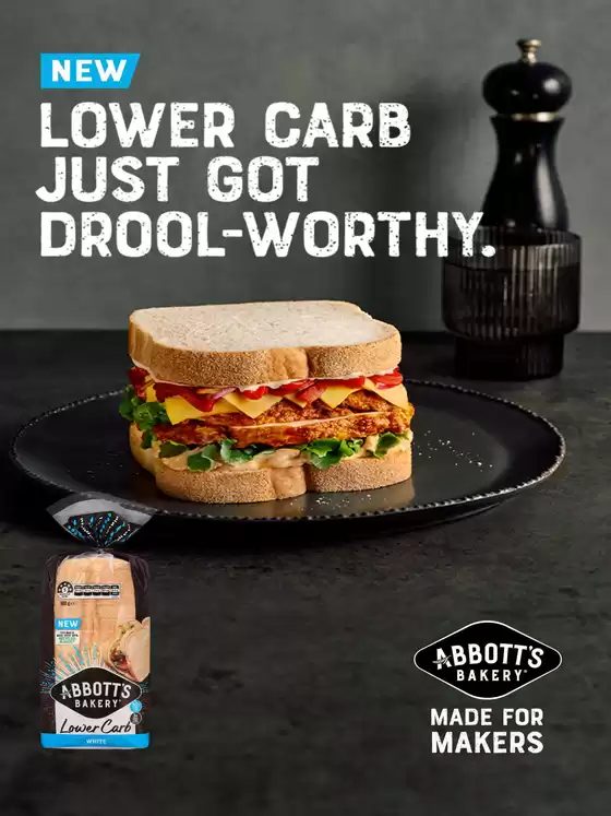 Abbott’s Bakery catalogue in Perth WA | Lower Carb | 2025-12-03T00:00:00.000Z - 2025-12-09T00:00:00.000Z