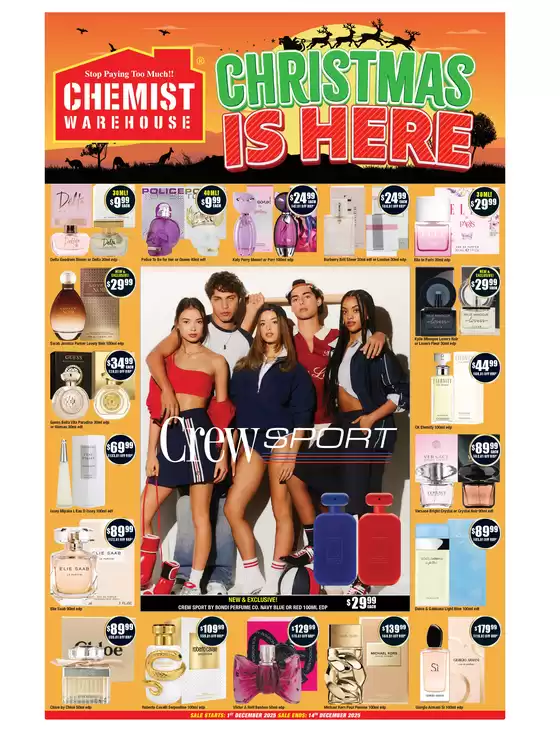 Chemist Warehouse catalogue in Perth WA | Christmas Is Here | 2025-12-01T00:00:00.000Z - 2025-12-14T00:00:00.000Z