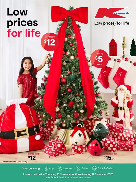 Kmart catalogue in Mittagong NSW | Trees & Trends | 2025-12-04T00:00:00.000Z - 2025-12-17T00:00:00.000Z