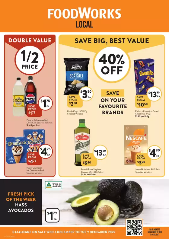 Foodworks catalogue in Wollongong NSW | Local | 2025-12-03T00:00:00.000Z - 2025-12-09T00:00:00.000Z