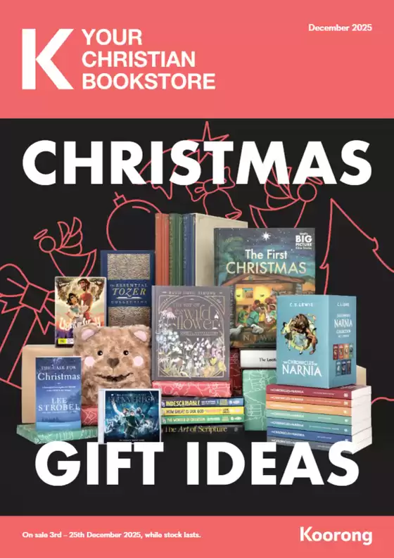 Koorong catalogue in Adelaide SA | Christmas | 2025-12-03T00:00:00.000Z - 2025-12-25T00:00:00.000Z
