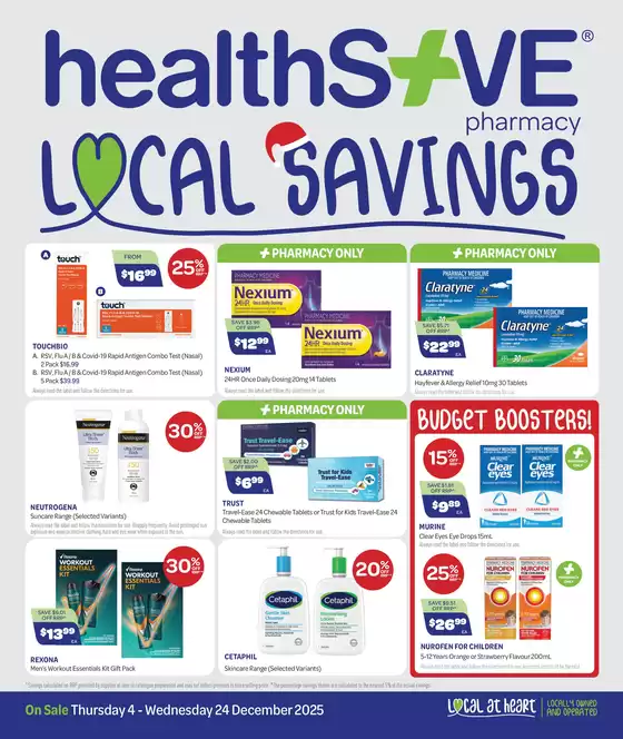 Health Save catalogue in Sydney NSW | December 2025 | 2025-12-03T00:00:00.000Z - 2025-12-24T00:00:00.000Z