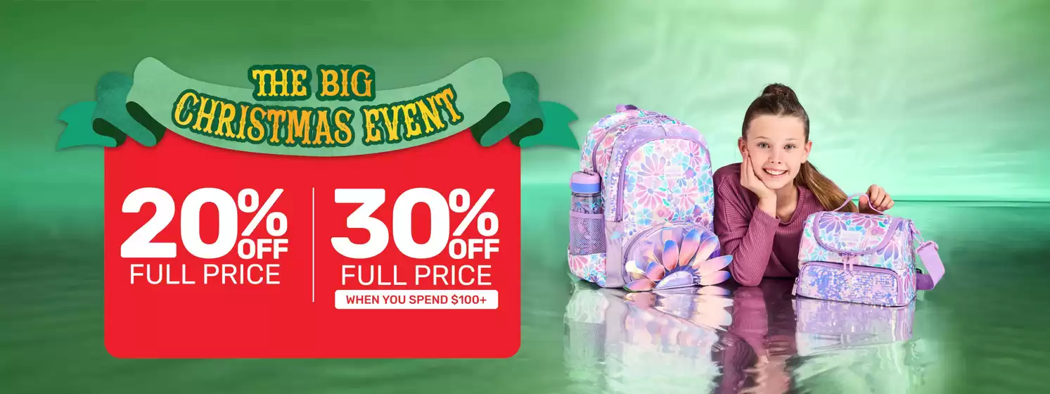 Smiggle catalogue in Perth WA | The Big Christmas Event | 2025-12-03T00:00:00.000Z - 2025-12-16T00:00:00.000Z