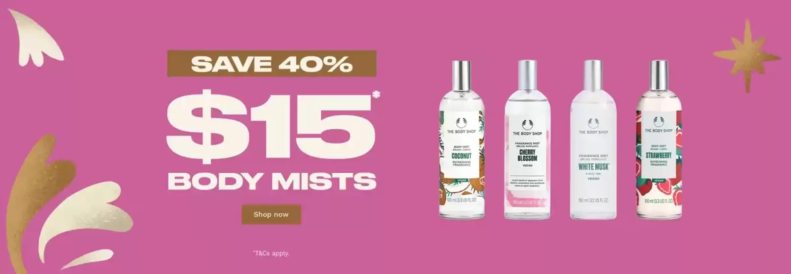 The Body Shop catalogue in Sydney NSW | Save 40% | 2025-12-03T00:00:00.000Z - 2025-12-16T00:00:00.000Z