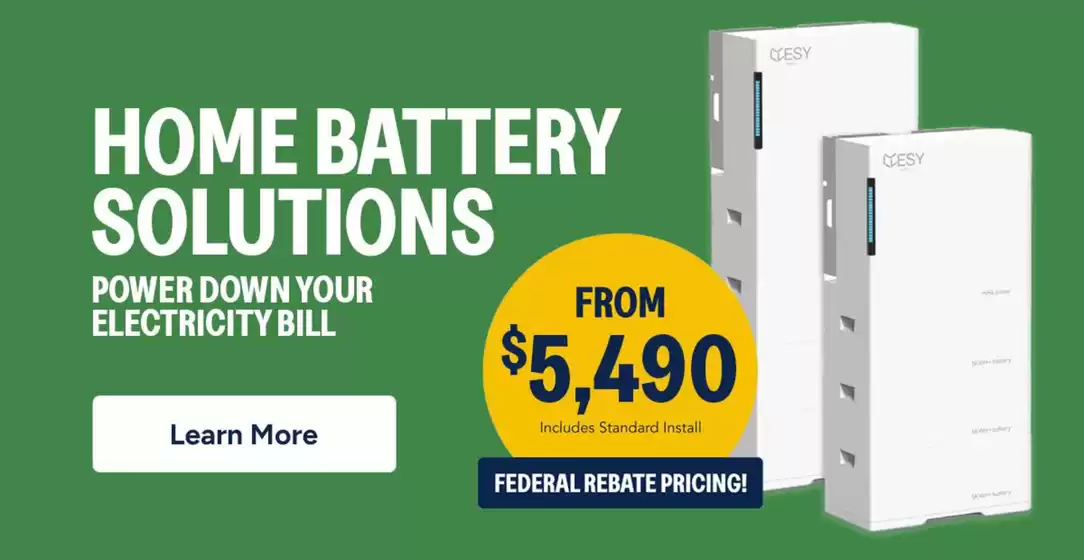 Jaycar Electronics catalogue in Perth WA | Home Battery Solutions | 2025-12-03T00:00:00.000Z - 2025-12-16T00:00:00.000Z