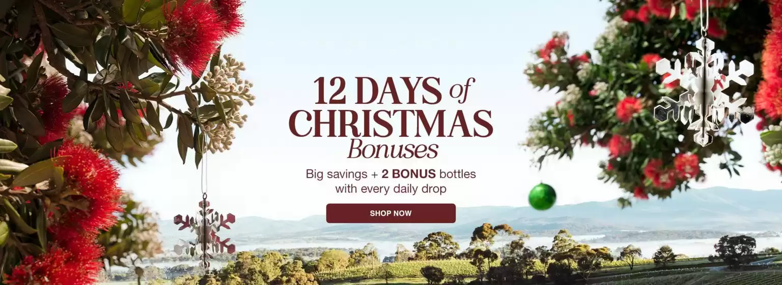 Wine Selectors catalogue | 12 Days Of Christmas Bonuses | 2025-12-02T00:00:00.000Z - 2025-12-12T00:00:00.000Z