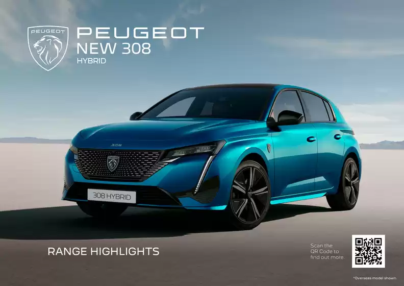 Peugeot 308 HYBRID BROCHURE