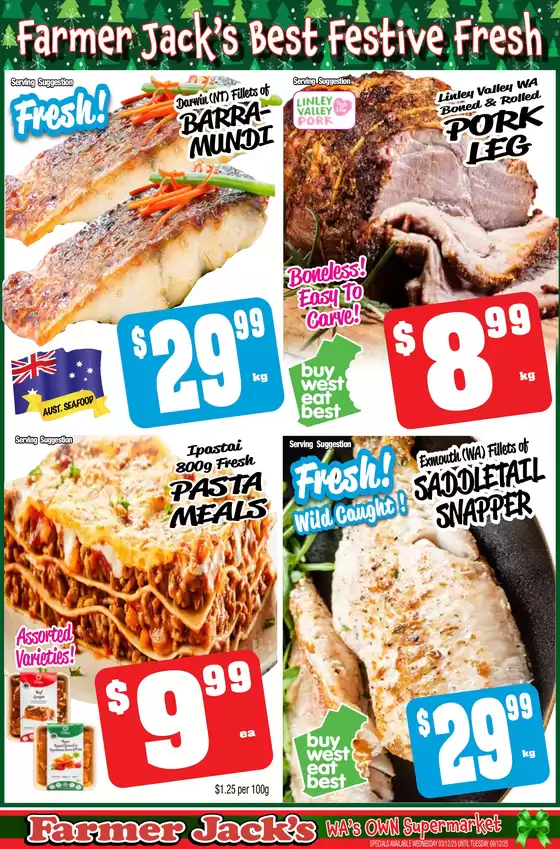 Farmer Jack's catalogue in Port Augusta SA | This week’s catalogue | 2025-12-03T00:00:00.000Z - 2025-12-09T00:00:00.000Z