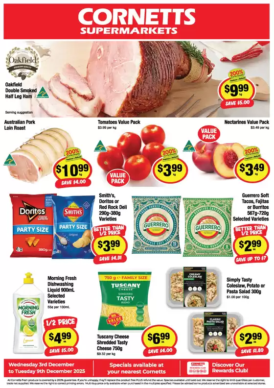 CORNETTS catalogue in Port Augusta SA | Weekly Specials | 2025-12-03T00:00:00.000Z - 2025-12-09T00:00:00.000Z