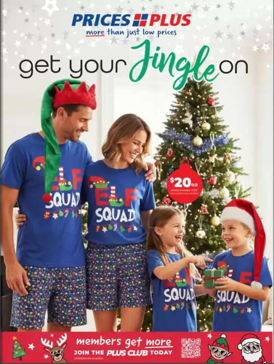 Prices Plus catalogue in Melbourne VIC | Get Your Jingle On | 2025-12-04T00:00:00.000Z - 2025-12-21T00:00:00.000Z