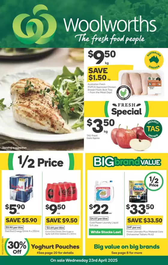 Weekly Specials - 23/04