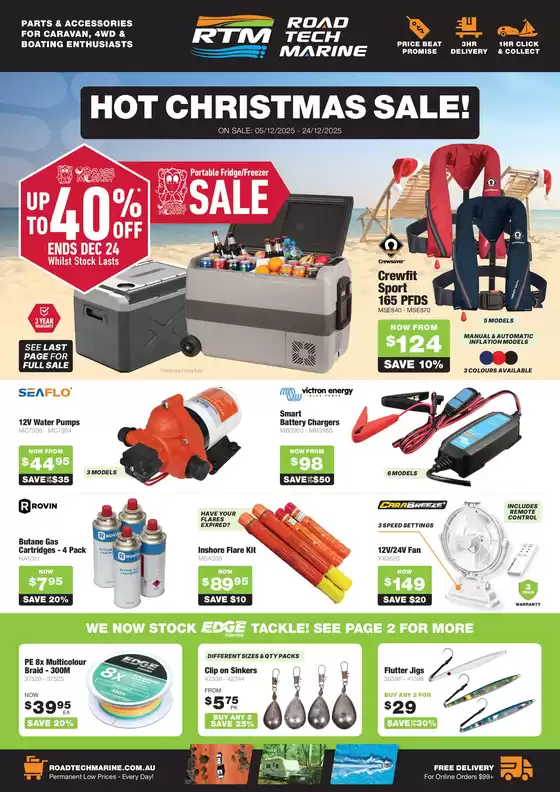 Road Tech Marine catalogue | Hot Christmas Sale | 2025-12-06T00:00:00.000Z - 2025-12-24T00:00:00.000Z