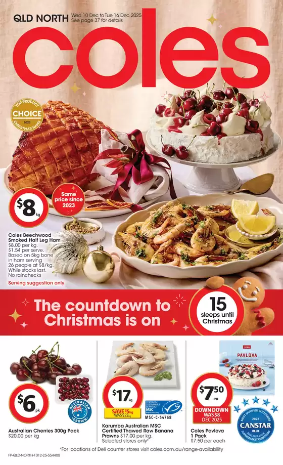 Coles catalogue in Tuggeranong ACT | Coles Catalogue - 10th December | 2025-12-10T00:00:00.000Z - 2025-12-16T00:00:00.000Z