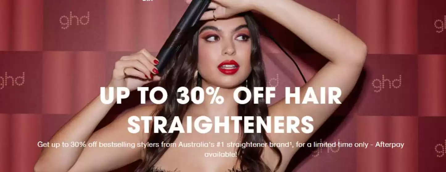 ghd catalogue in Perth WA | Up To 30% Off Hair Straightners | 2025-12-05T00:00:00.000Z - 2025-12-21T00:00:00.000Z