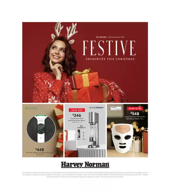 Harvey Norman catalogue in Sydney NSW | Electrical & Manchester Christmas Gift Edit | 2025-12-05T00:00:00.000Z - 2025-12-17T00:00:00.000Z