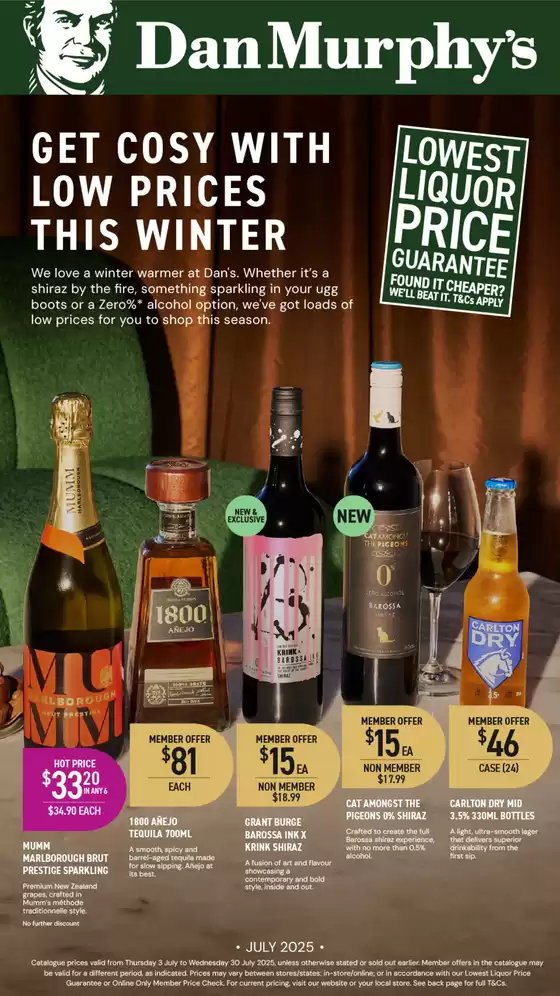 Get Cosy with Low Prices this Winter