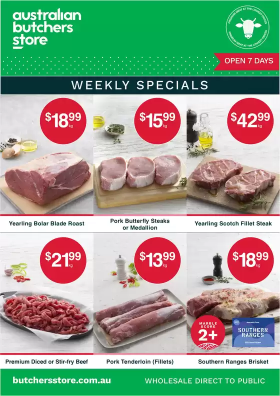 Weekly Specials