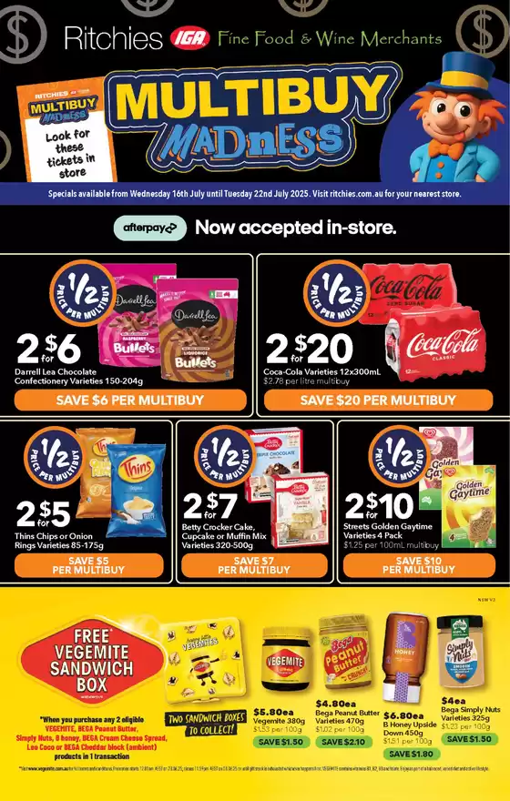 Ritchies 16/07