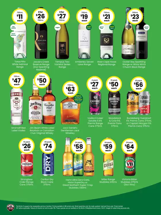 Good Value Booze, For a Good Value People. 21/07