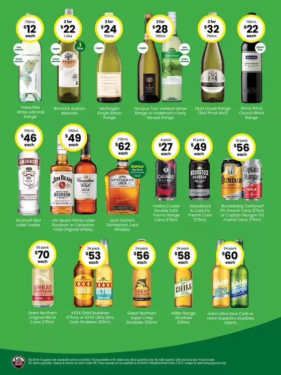 Good Value Booze, For a Good Value People. 21/07