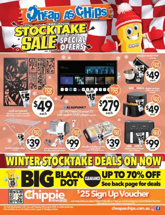 Stocktake Sale