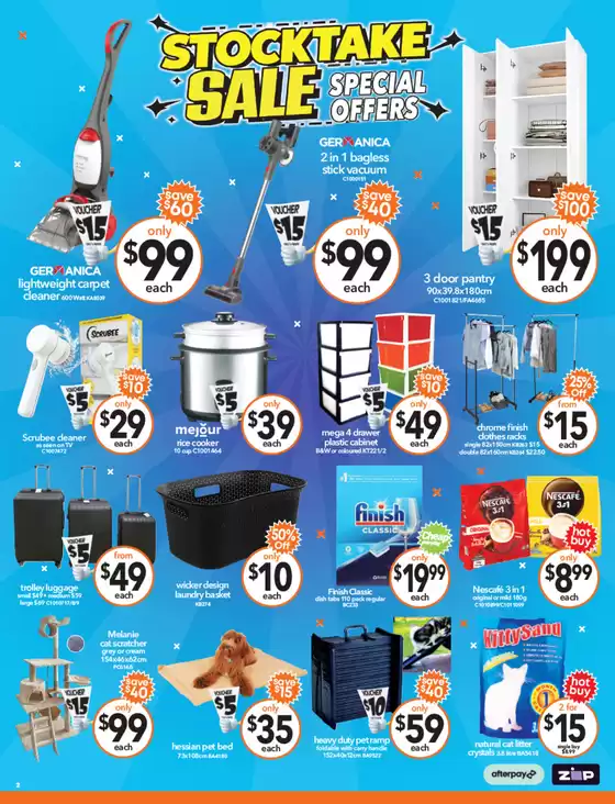 Stocktake Sale