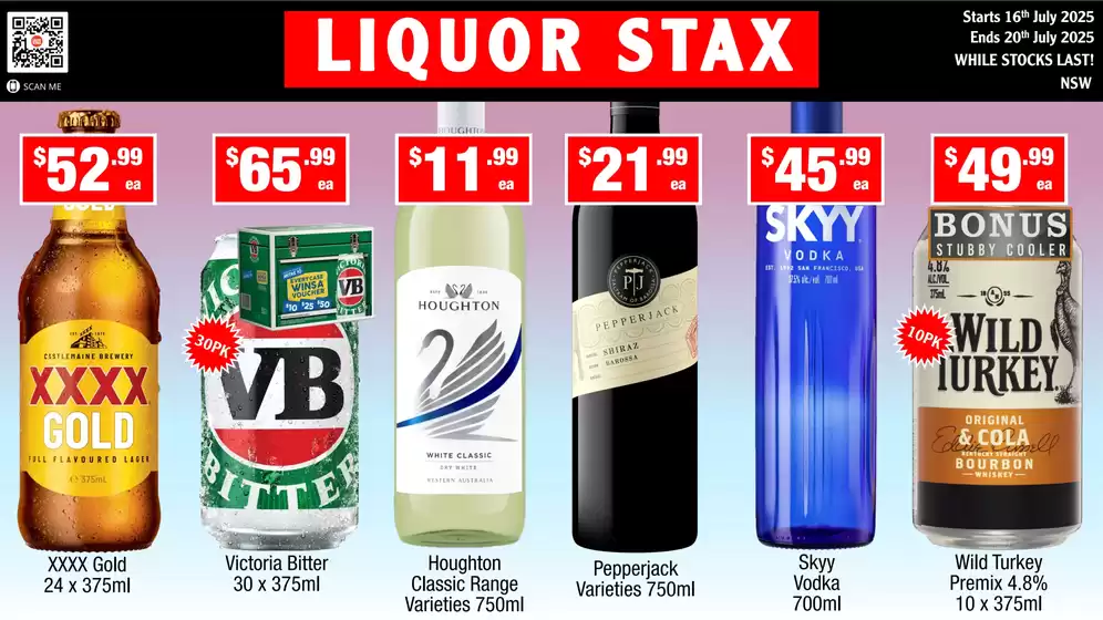 Weekly Specials