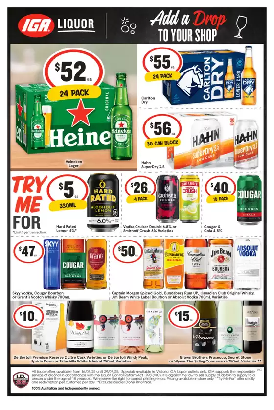 Weekly Specials
