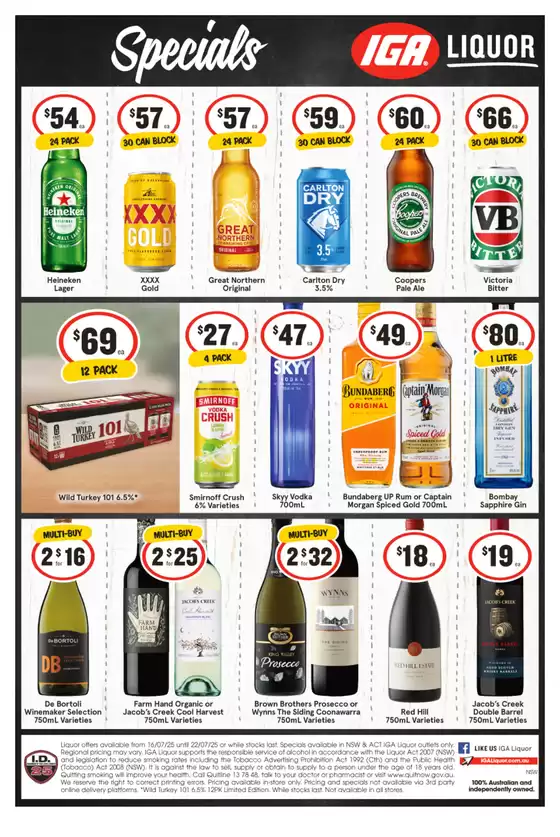 Weekly Specials