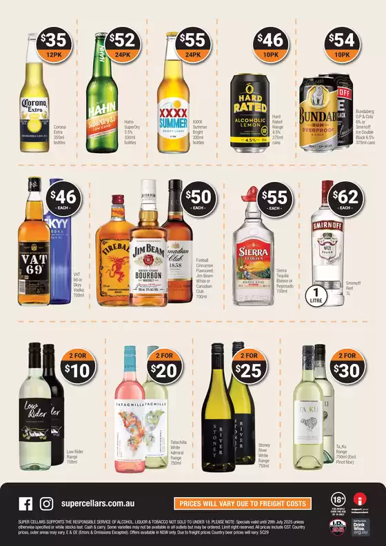 Super Specials This Fortnight