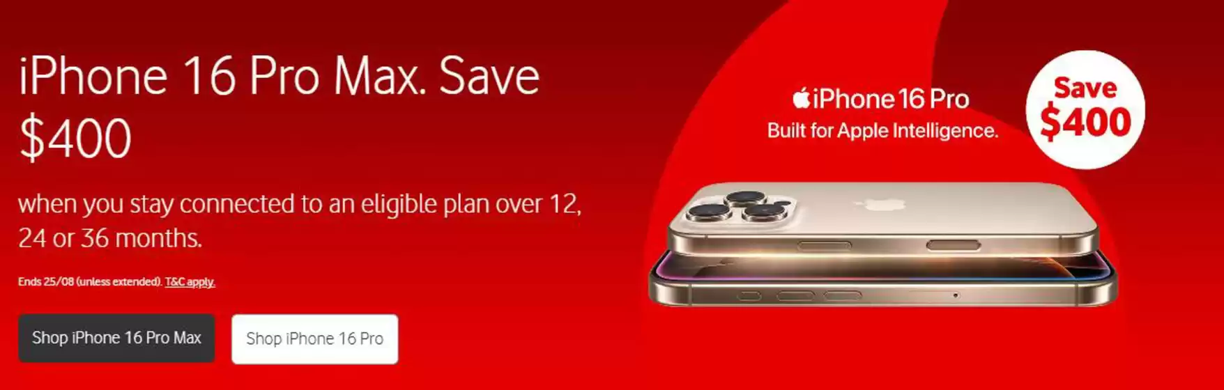 iPhone 16 Pro Max. Save $400