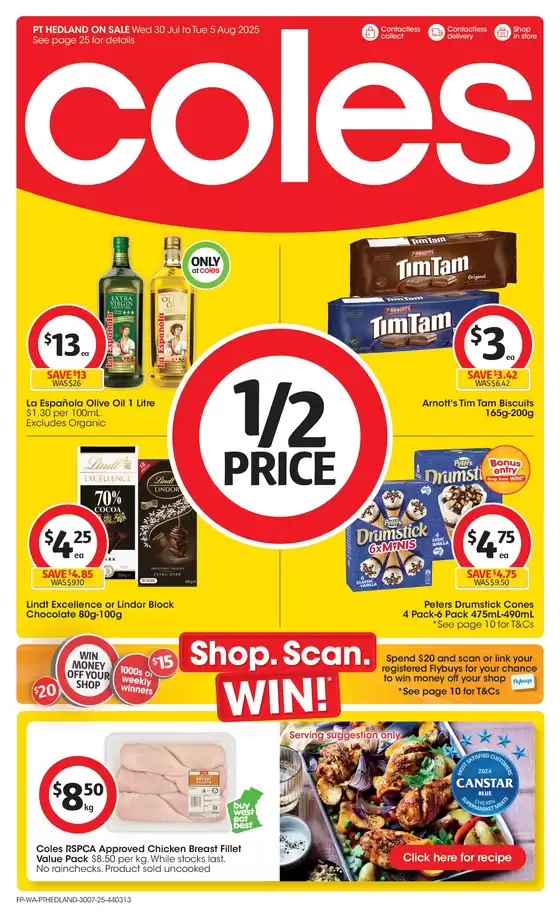 Coles Catalogue - 30th July