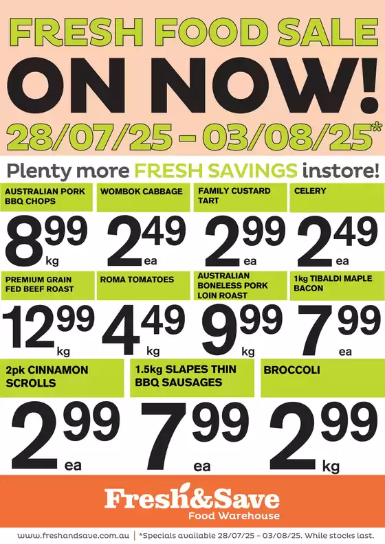 Weekly Specials