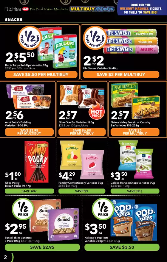 Ritchies 30/07