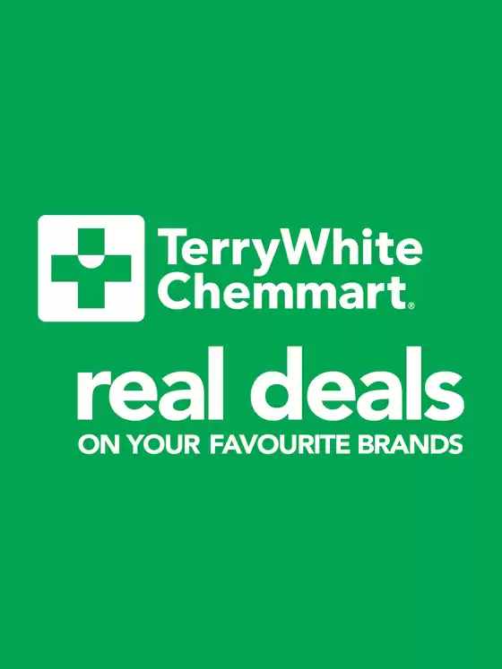 TerryWhite Chemmart catalogue in Adelaide SA | Real Deals! | 2025-07-31T00:00:00.000Z - 2025-08-19T00:00:00.000Z