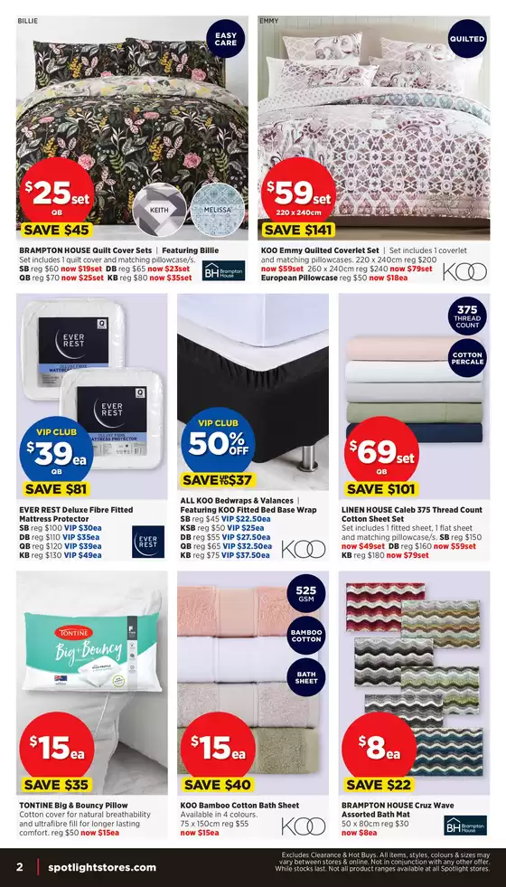Bargain Buys