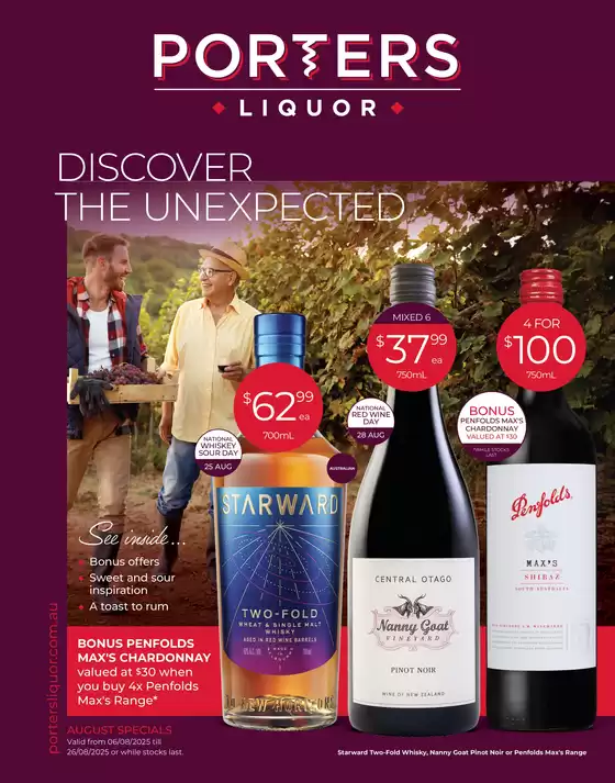Discover the Unexpected