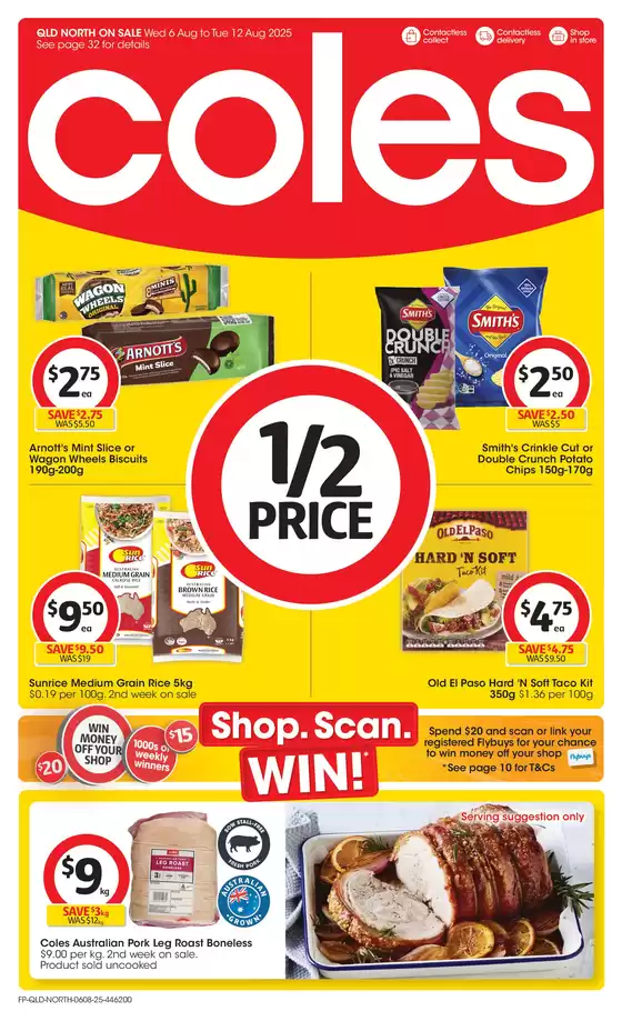 Coles catalogue in Salt Ash NSW | Coles Catalogue - 6th August | 2025-08-06T00:00:00.000Z - 2025-08-12T00:00:00.000Z