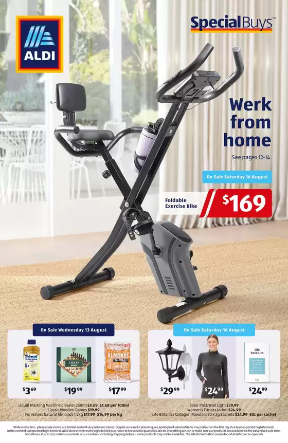 ALDI catalogue in St Georges Basin NSW | ALDI Special Buys | 2025-08-13T00:00:00.000Z - 2025-08-19T00:00:00.000Z