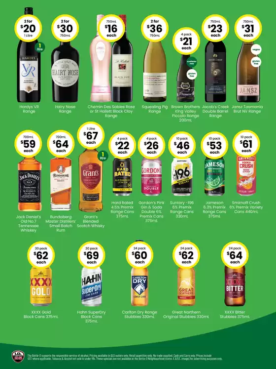 Good Value Booze, For a Good Value People. 04/08