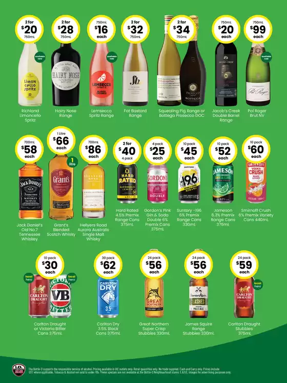 Good Value Booze, For a Good Value People. 04/08